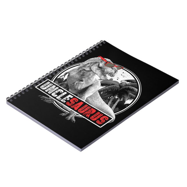 Caderno Espiral Unclesaurus Dinossauro Tio Saurus (Left Side)