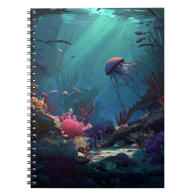 Caderno Espiral Under The Sea (Frente)