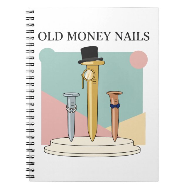 Caderno Espiral Unhas de Família (Frente)