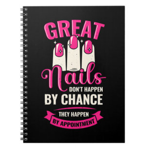 Caderno Espiral Unhas excelentes Acontecidas Por Compromisso