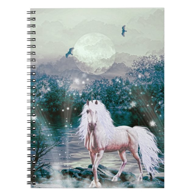 Caderno Espiral Unicorn Fantasy (Frente)
