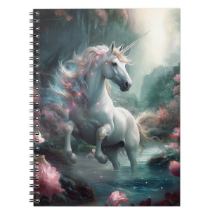 Caderno Espiral Unicorn Fantasy Art