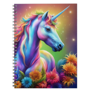 Caderno Espiral Unicórnio
