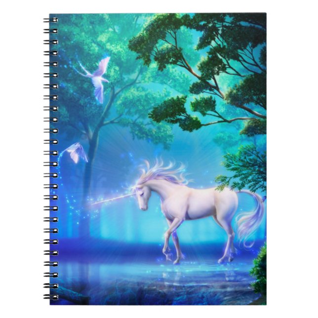 Caderno Espiral Unicórnio (Frente)