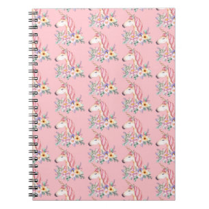 Caderno Espiral Unicórnio