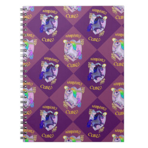 Caderno Espiral Unicórnio Muito Bonito