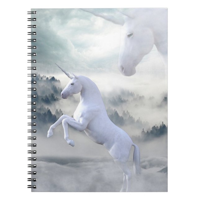 Caderno Espiral Unicórnios (Frente)