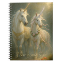 Unicórnios Majestosos Personalizados floresta nasc