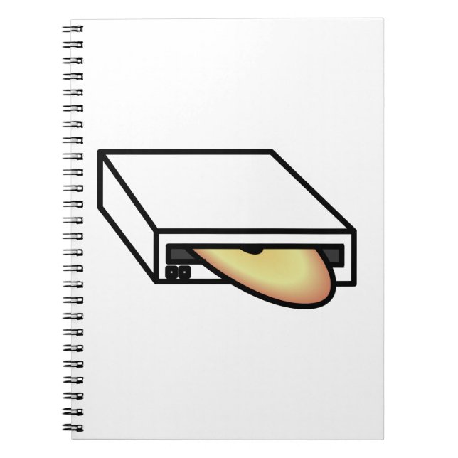 Caderno Espiral Unidade de DVD (Frente)