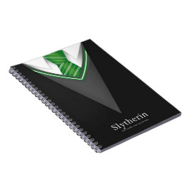 Caderno Espiral Uniforme Slytherin
