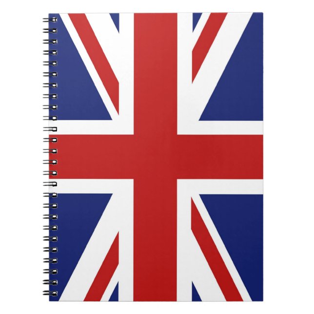 Caderno Espiral Union Jack (Frente)