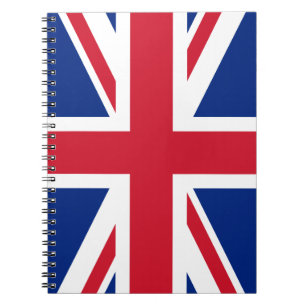 Caderno Espiral Union Jack