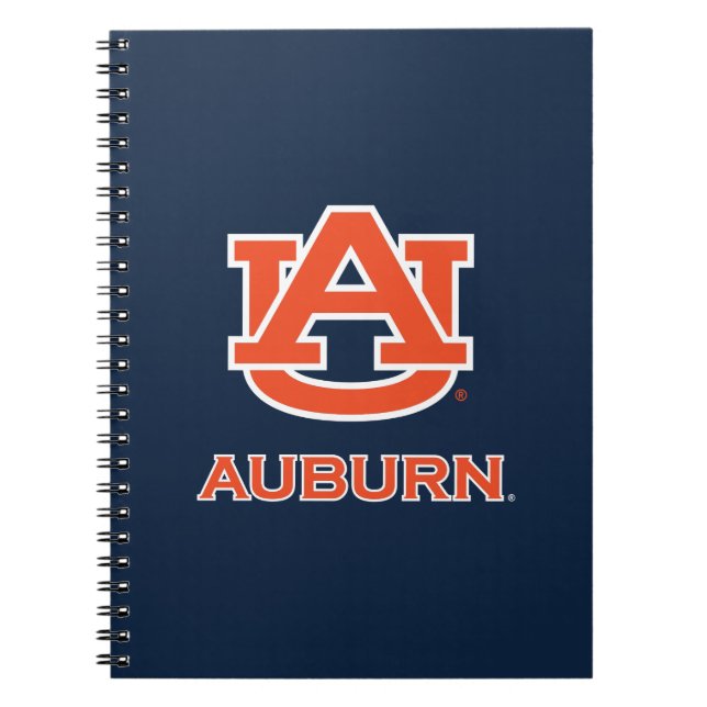 Caderno Espiral Universidade Auburn | AU Auburn (Frente)