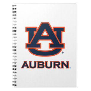 Caderno Espiral Universidade Auburn AU Auburn