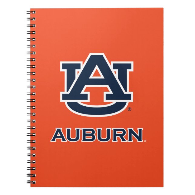Caderno Espiral Universidade Auburn | AU Auburn (Frente)