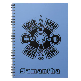 Caderno Espiral Universo asteca