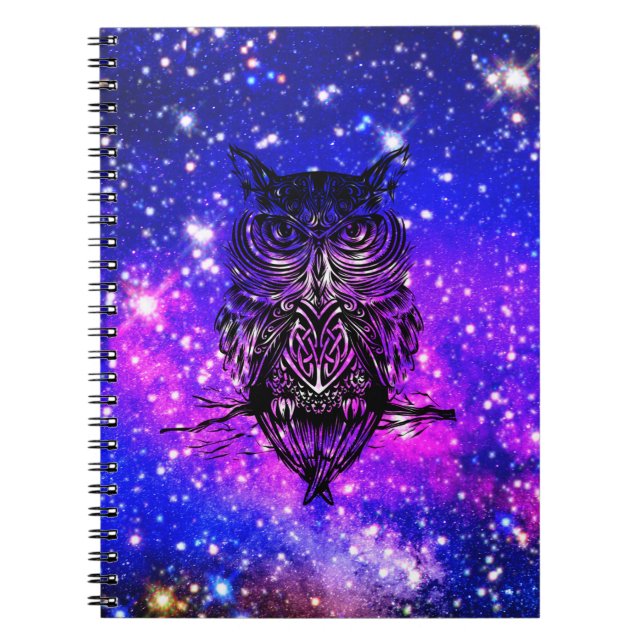 Caderno Espiral Universo celta das corujas (Frente)