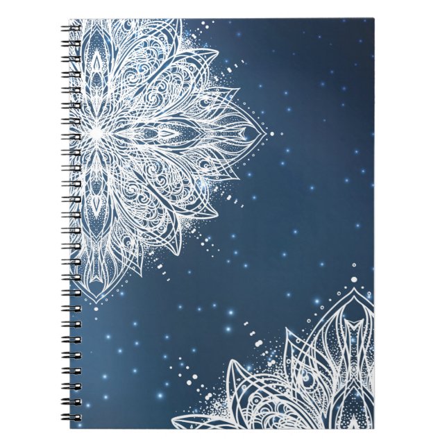 Caderno Espiral universo Mandala (Frente)