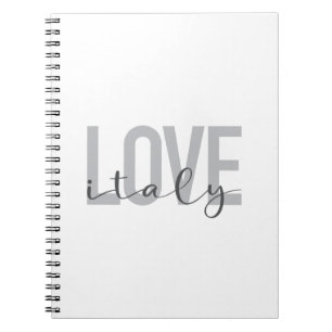 Caderno Espiral Urbana, moderna, simples, legal design Love Itáli