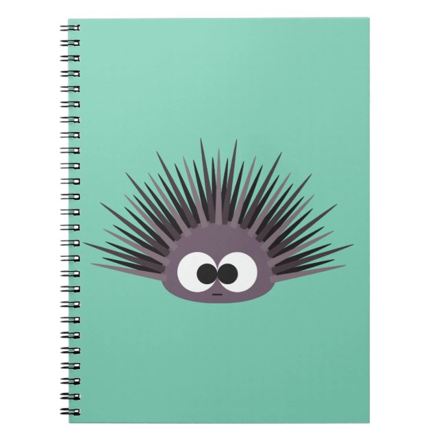 Caderno Espiral Urchin marinho (Frente)