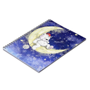 Caderno Espiral Ursa Pequena Sonhadora Doce