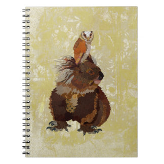CADERNO ESPIRAL URSINHO COALA & CORUJA