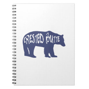 Caderno Espiral Urso Colorado Butte Crested