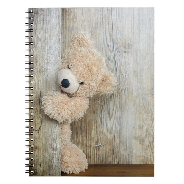 Caderno Espiral Urso de Corda (Frente)