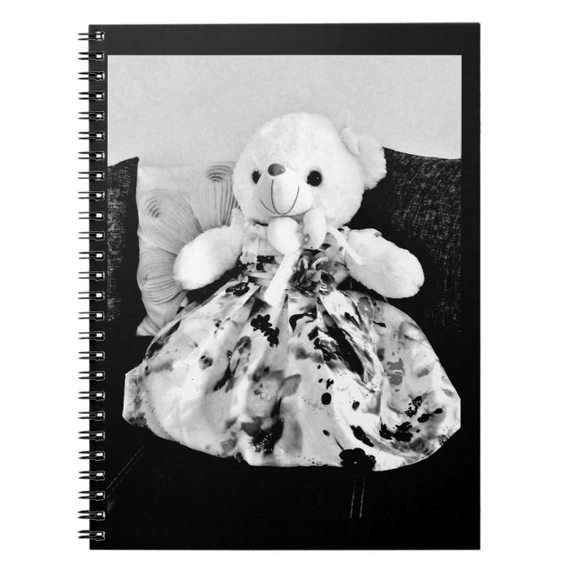 Caderno Espiral Urso do rico (Frente)