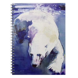 Caderno Espiral Urso subaquático 1999