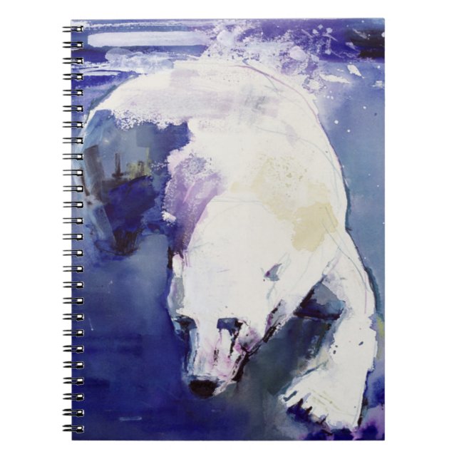 Caderno Espiral Urso subaquático 1999 (Frente)