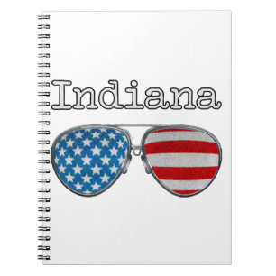 CADERNO ESPIRAL USA PILOTO VIDRO INDIANA