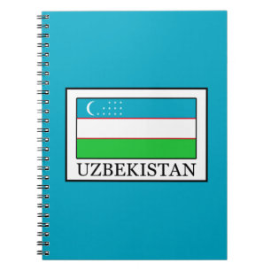 Caderno Espiral Uzbequistão