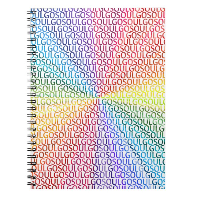 Caderno Espiral Vá Alma! (Frente)