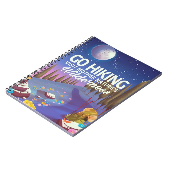 Caderno Espiral Vá fazer trilha! (Edição Noturna) (Left Side)