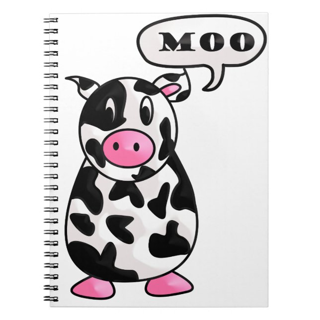 Caderno Espiral vaca (Frente)