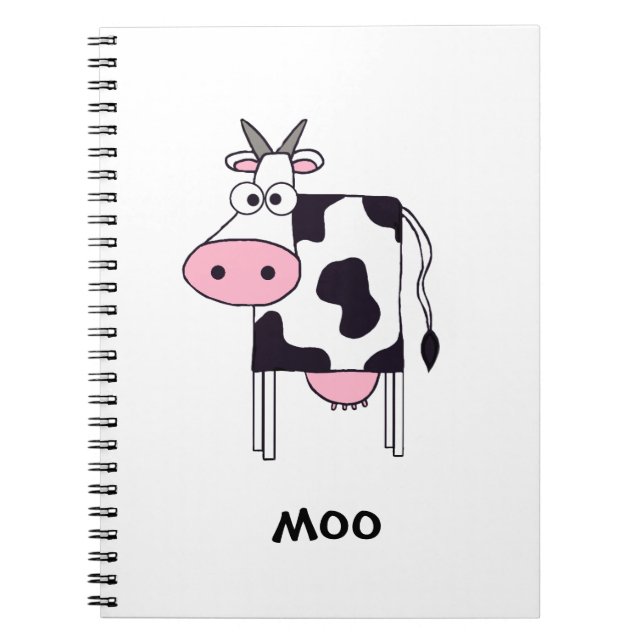 Caderno Espiral Vaca (Frente)