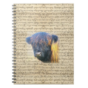 Caderno Espiral Vaca do planalto