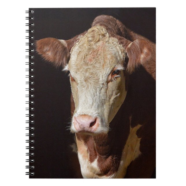 Caderno Espiral Vaca mal-humorada (Frente)