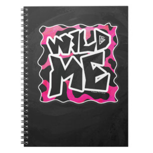 Caderno Espiral Vaca Rosa e Branca