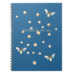 Caderno Espiral Vaga-lumes no Céu