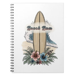 Caderno Espiral Vagabundo de Praia