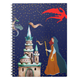 Caderno Espiral Vagões e Castelo