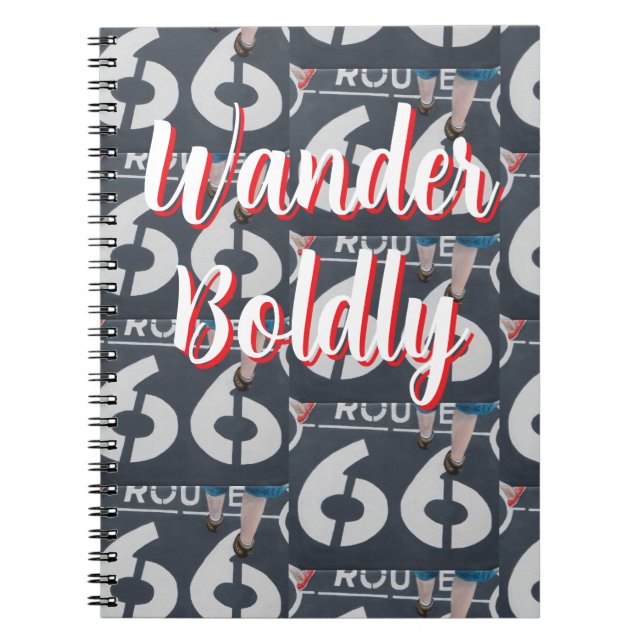 Caderno Espiral Vague Ousadamente (Frente)