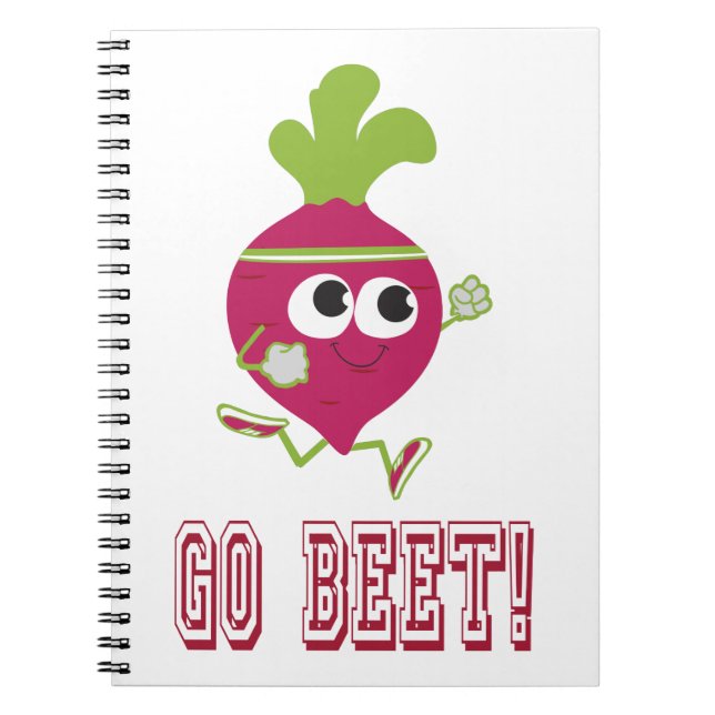 Caderno Espiral Vai Beet! (Frente)