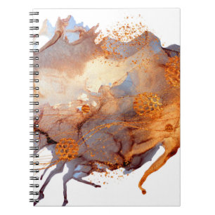 Caderno Espiral Vale do Splash. Luxo natural. Arte Real Oriental
