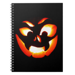 Caderno Espiral Vamire Jack-O-Lanterna