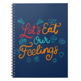 Caderno Espiral Vamos Comer Nossos Sentimentos