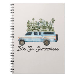 Caderno Espiral Vamos de Cotação de Viagem de Campanha Ir Para Alg