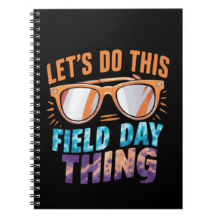 Caderno Espiral Vamos Fazer Esse Óculos de Sol de Dia de Campo Pro